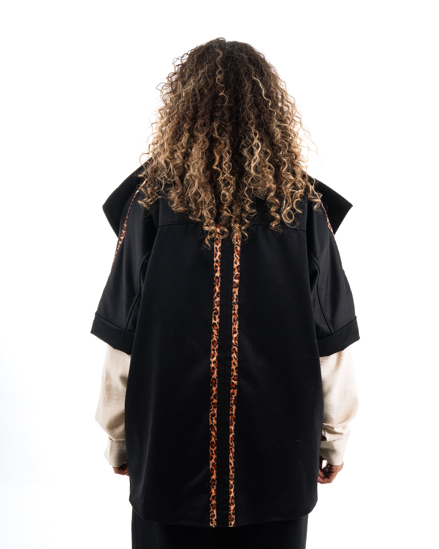 Black Gabardine Jacket