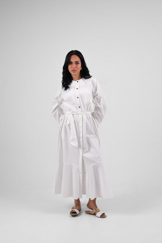 The Breezy white dress free size