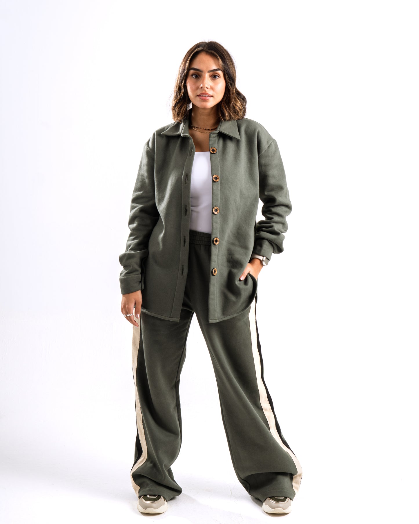 Wide leg Milton pants