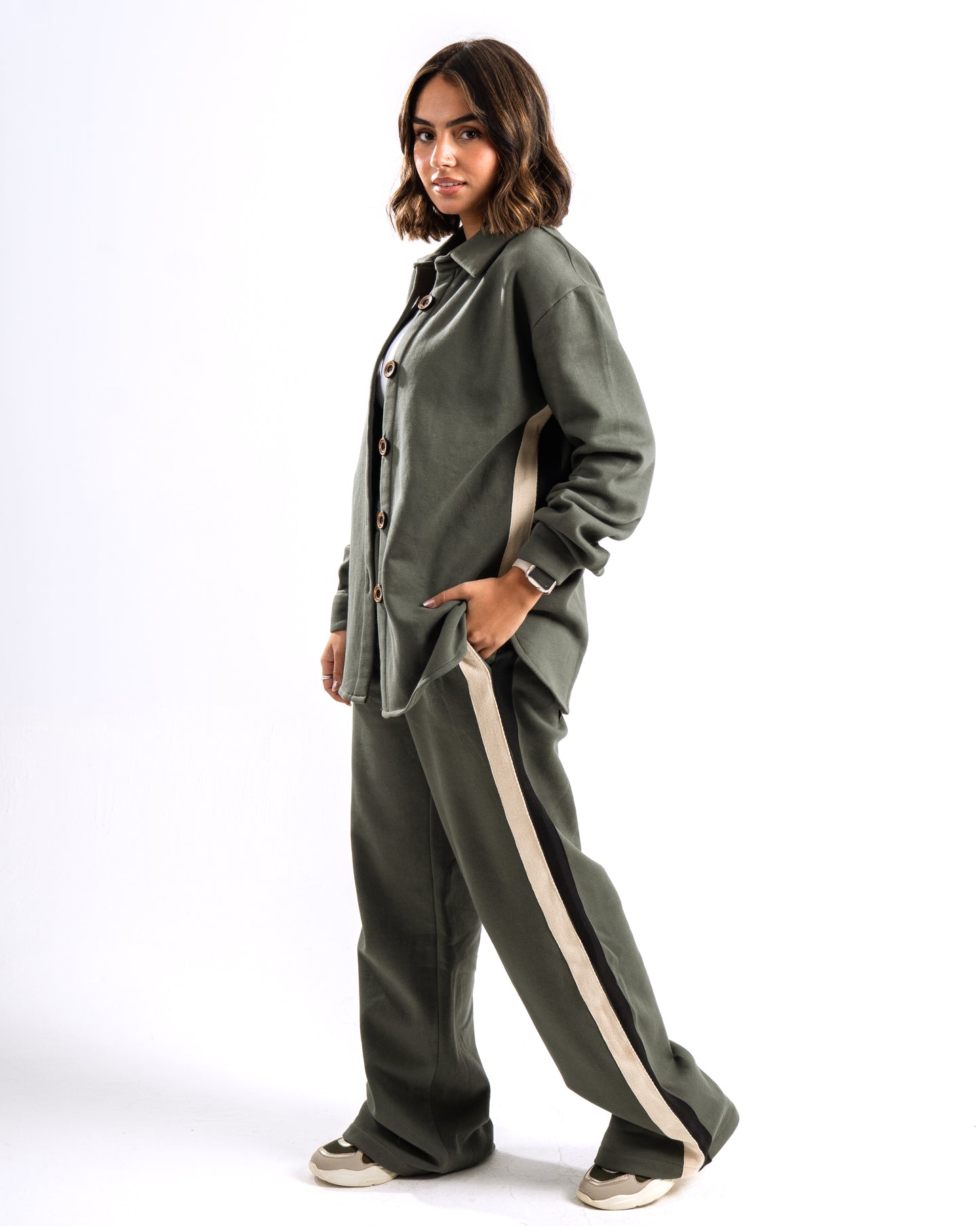 Wide leg Milton pants