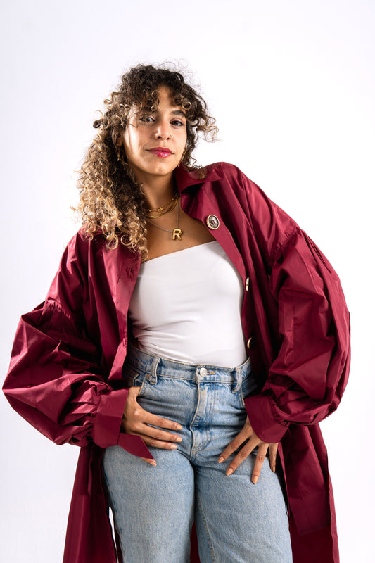 Red waterproof shirt