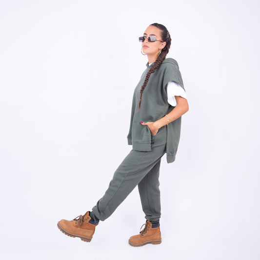 Milton olive sweat pants